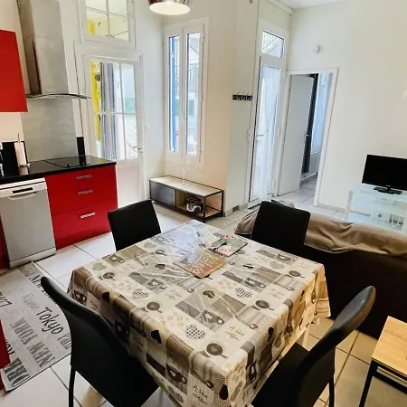 Elegante Maisonnette A 230m De La Avec Terrasse, Clim, Wifi - Ideale 5 Pers., - Fr-1-433-100 Apartman *
