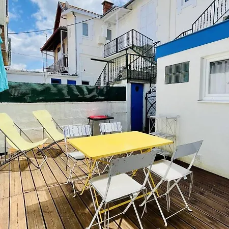 Elegante Maisonnette A 230m De La Avec Terrasse, Clim, Wifi - Ideale 5 Pers., - Fr-1-433-100 Apartman Arcachon